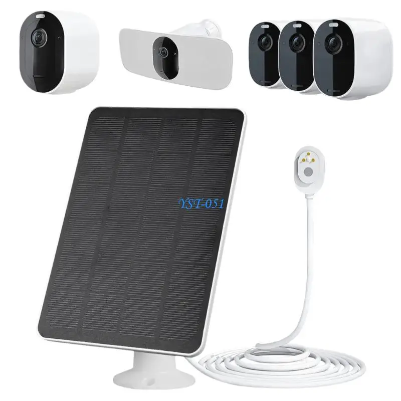 E15A Small Size Sun Panel For Different Security Camera Models