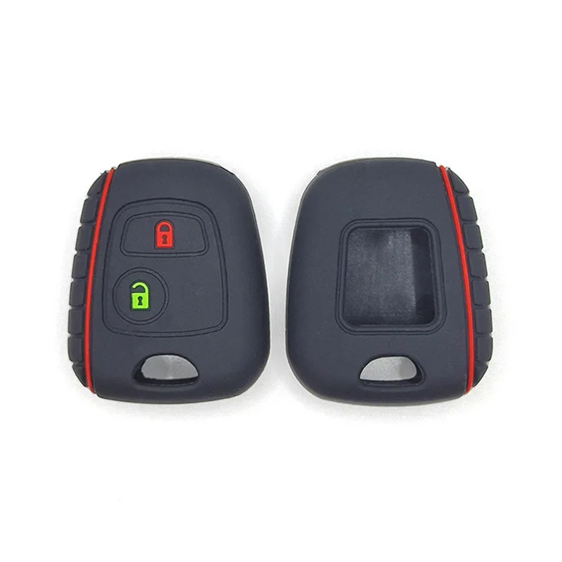 Silicone Remote Car Key Case Cover Shell For Citroen C1 C4 C2 C3 Berlingo Xasara Picasso For Peugeot 107 207 307 407 206 306 406