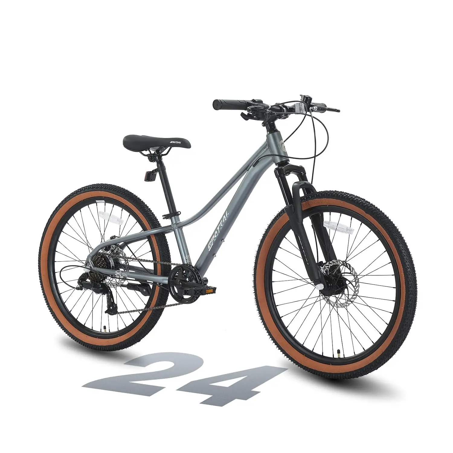 Mountain Bike, 24/26/27.5 Inch Outdoor Cycling Bike, 8/21 Speed Lightweight Aluminum Frame | Dual Disc Brakes, Adjustable Ergono