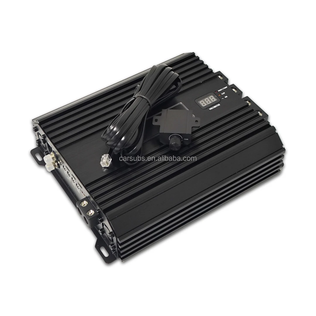 2025Brazilian Style Car Subwoofer Amplifier Full Range RMS 5000W Class D Peak 10000W SPL strong Bass Monoblock Car Amplifier