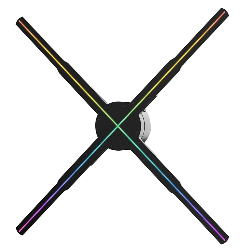 

LUWEI Wifi 3D Holographic Projector 678LED 56Cm APP Control Holographic Player For Imagevideo Store Advertising Display