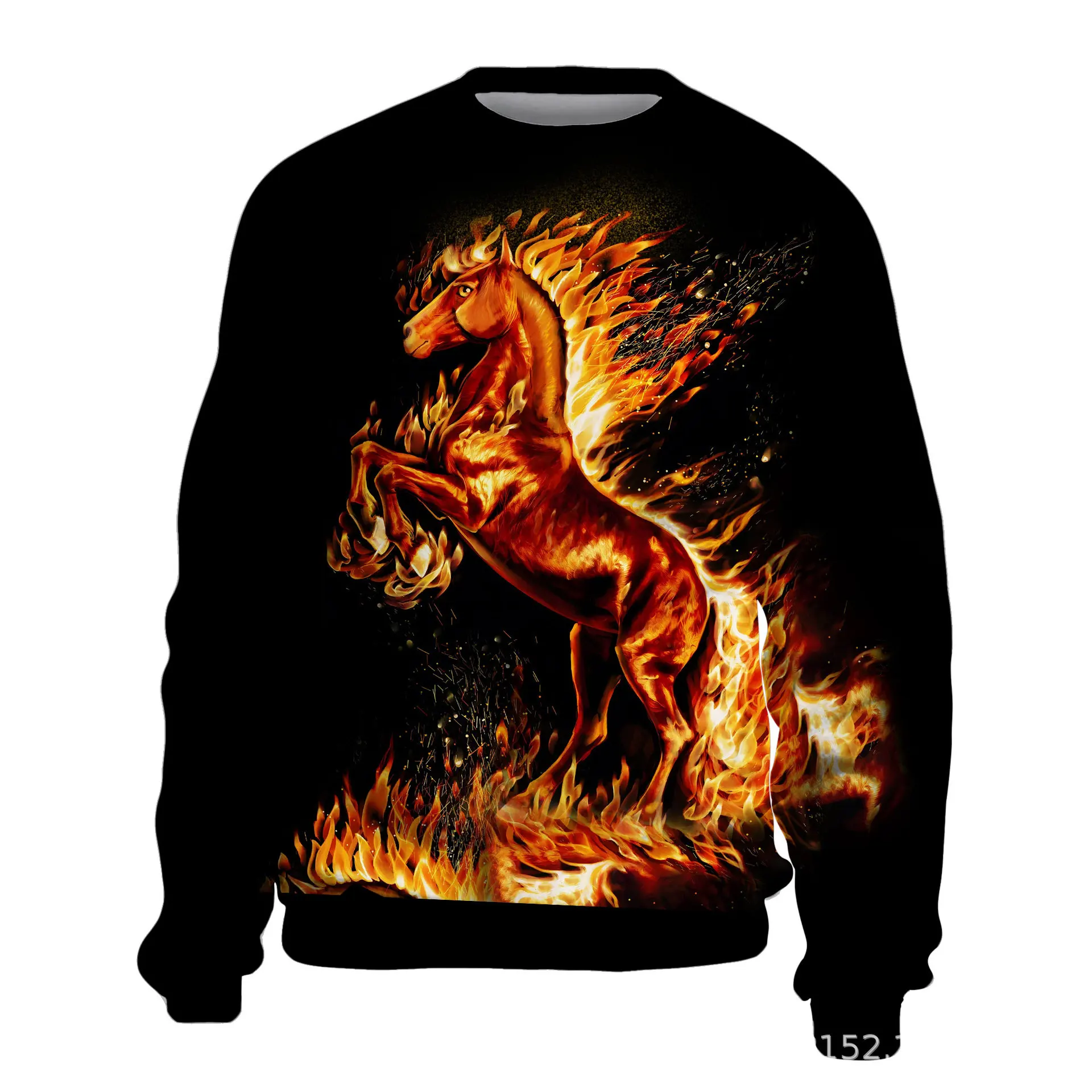 Men's Animal Series 3D Printing T-Shirt Women Casual Long Sleeve Luxury T Shirts Sweatshirt Oversized Harajuku Man Tees Tops