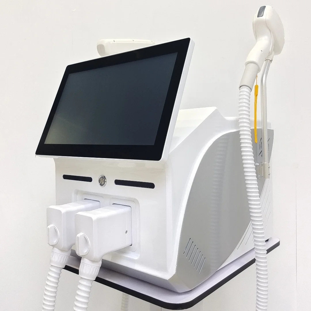 

Professional 4000W 2IN1 755nm 808nm 940nm 1064nm Diode Laser Hair Removal Machine Laser NDYAG Picosecond Tattoo Removal Machine