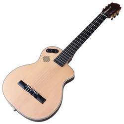 Silent Nylon Strings Electric Classical Guitar 39 Inch 6 String Matte Finish Classic Silent Guitar Fast Deliver