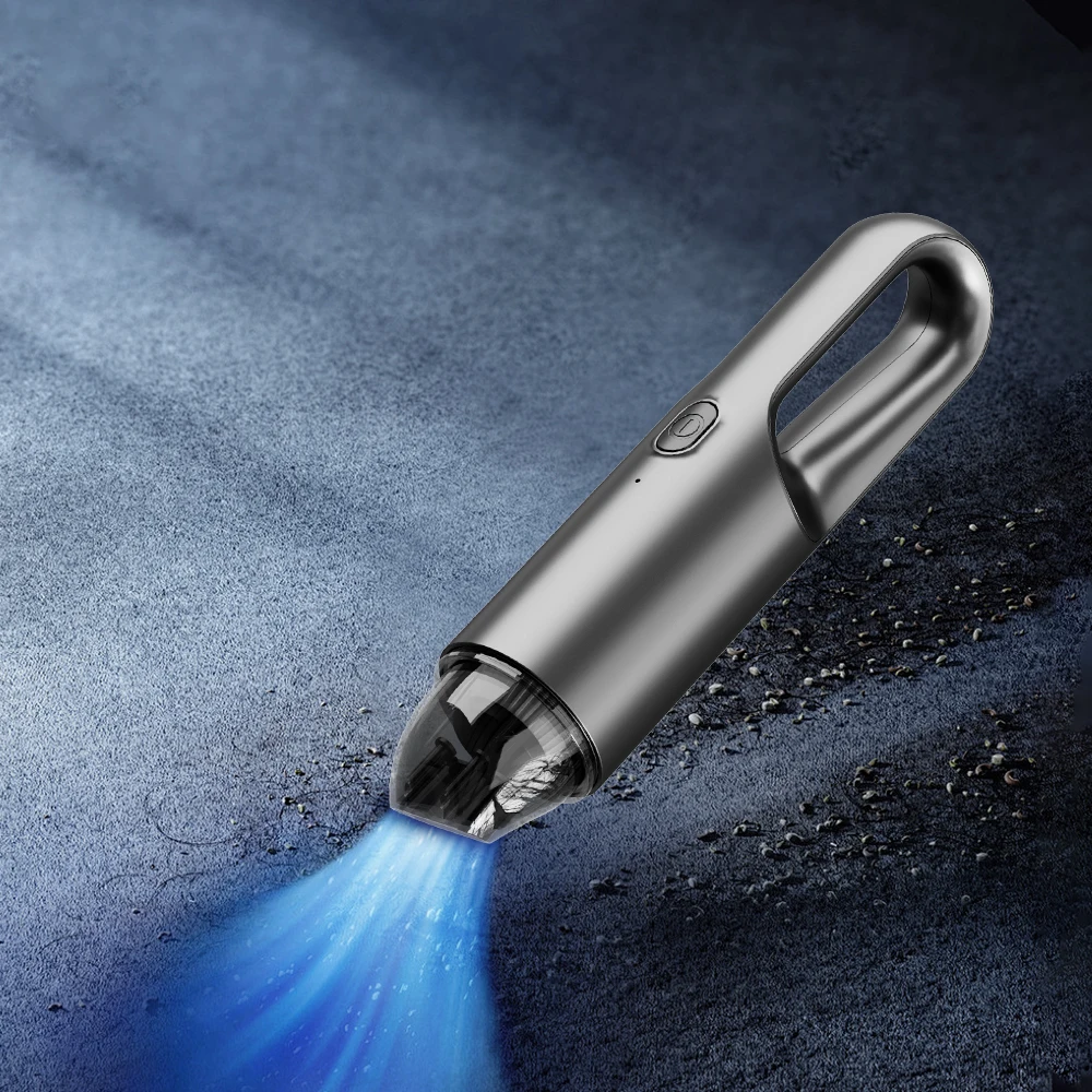 

STLF CJM Portable Lightweight Mini Cordless Vacuum Cleaner Strong Suction Rechargeable Handheld for Home and Car Battery Powered