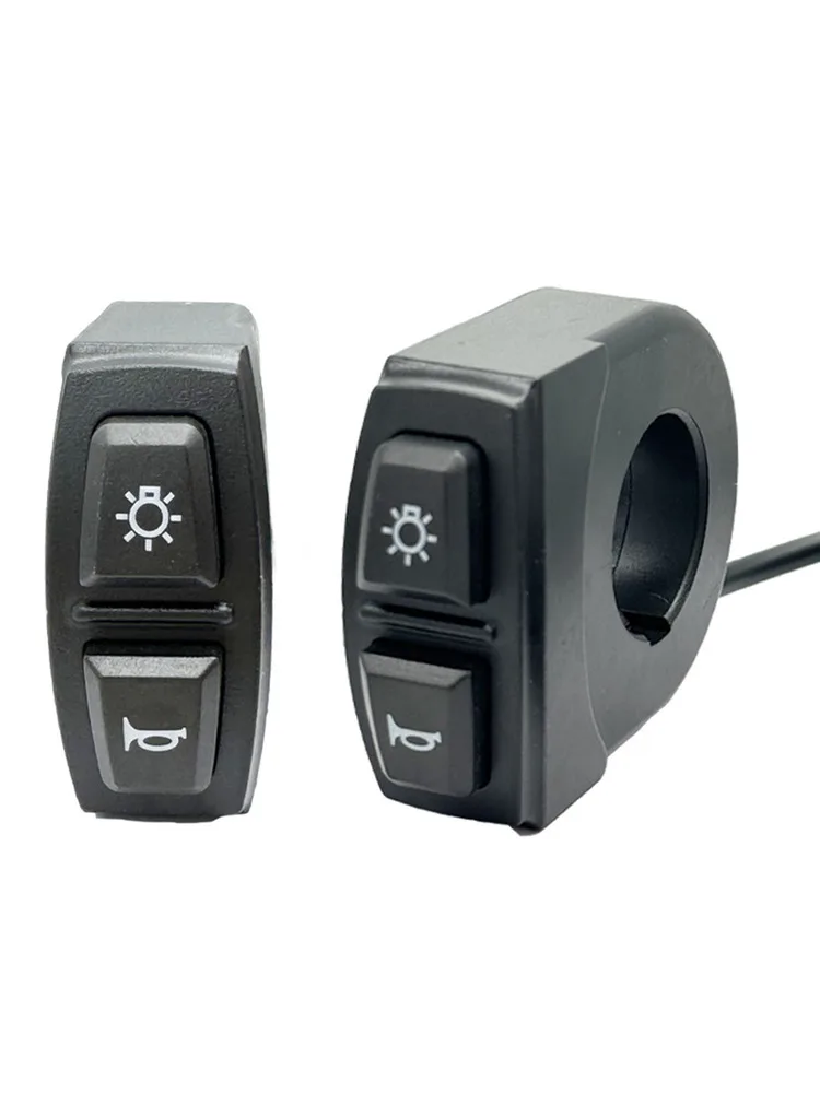 AliExpress MEROCA 3pin waterproof dual function switch button for electric vehicle to control headlights and speaker on electric bike and scooter