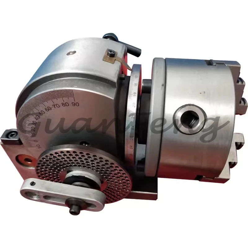 Milling machine universal 4/6 inch indexing head small simple vertical and horizontal manual indexer precision