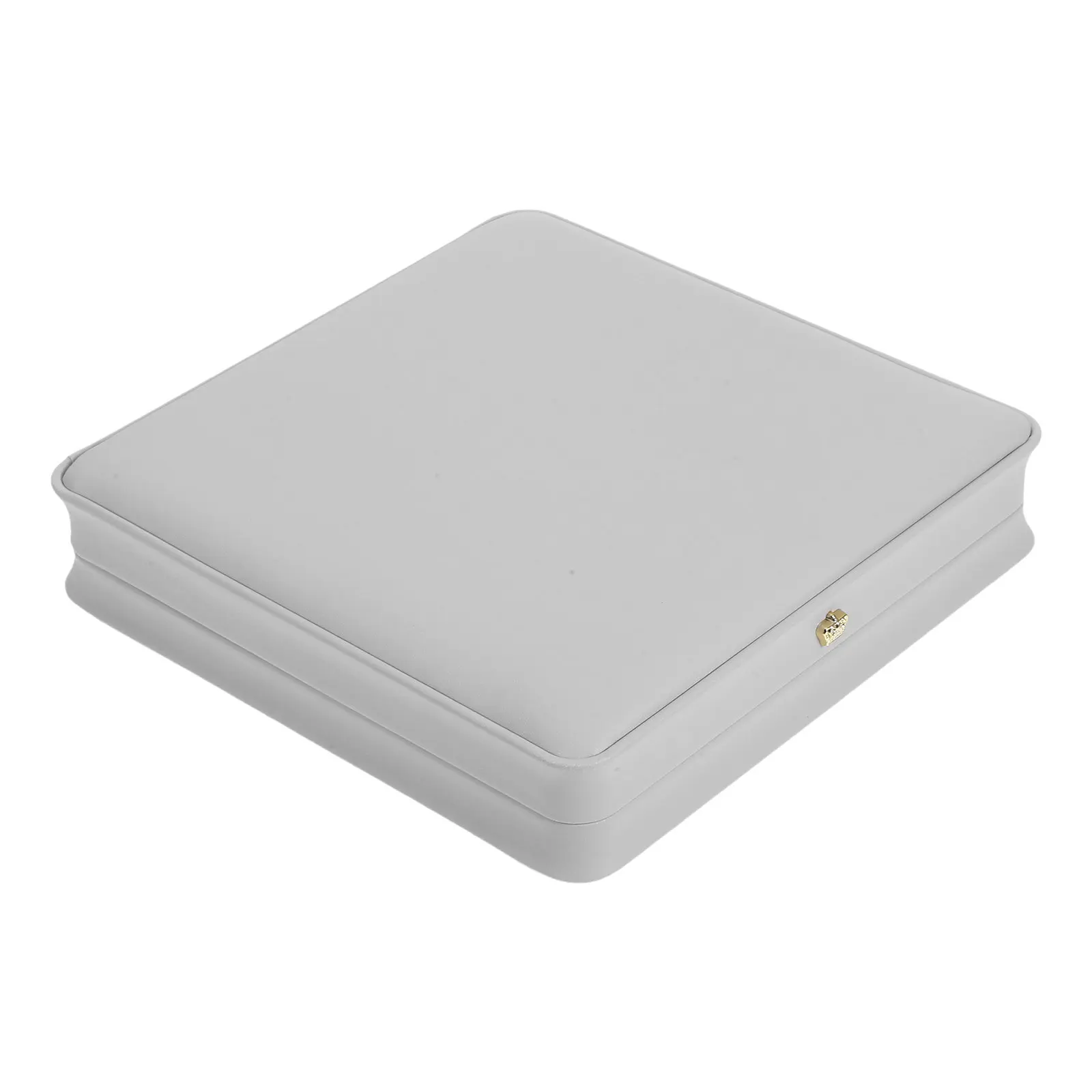 

Fake Wedding Jewelry Box Square Organizer Case for Earrings Rings Bracelets Necklaces Jewelry Storage for Women