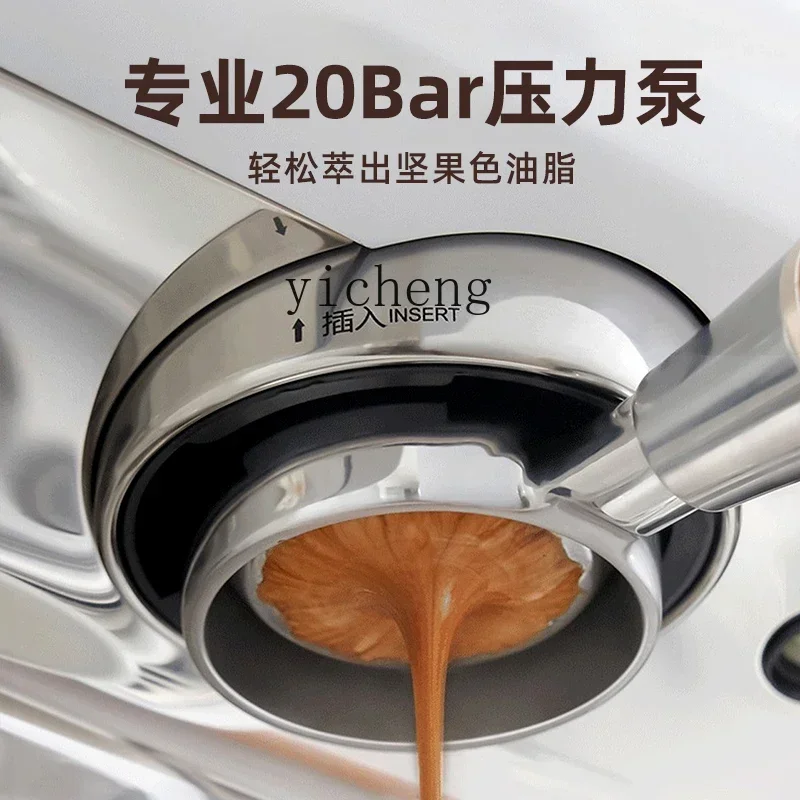 Coffee Machine Household Small Semi-Or Full-Automatic Office Extraction Steam Foam Integrated High Pressure Coffee