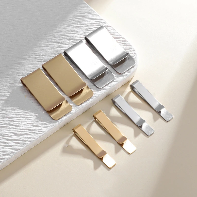 Metal Paper Clip For Notebook Bookmark Tool Book Paper Clips Office School Reading Supplies Multi-purpose Clip