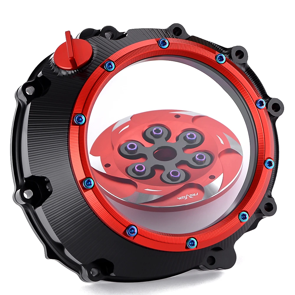 Engine Clear Clutch Cover Protector Guard For BMW S1000RR 09-17 HP4 12-18 S1000R 14-19 S1000XR 15-19 S1000 R XR RR