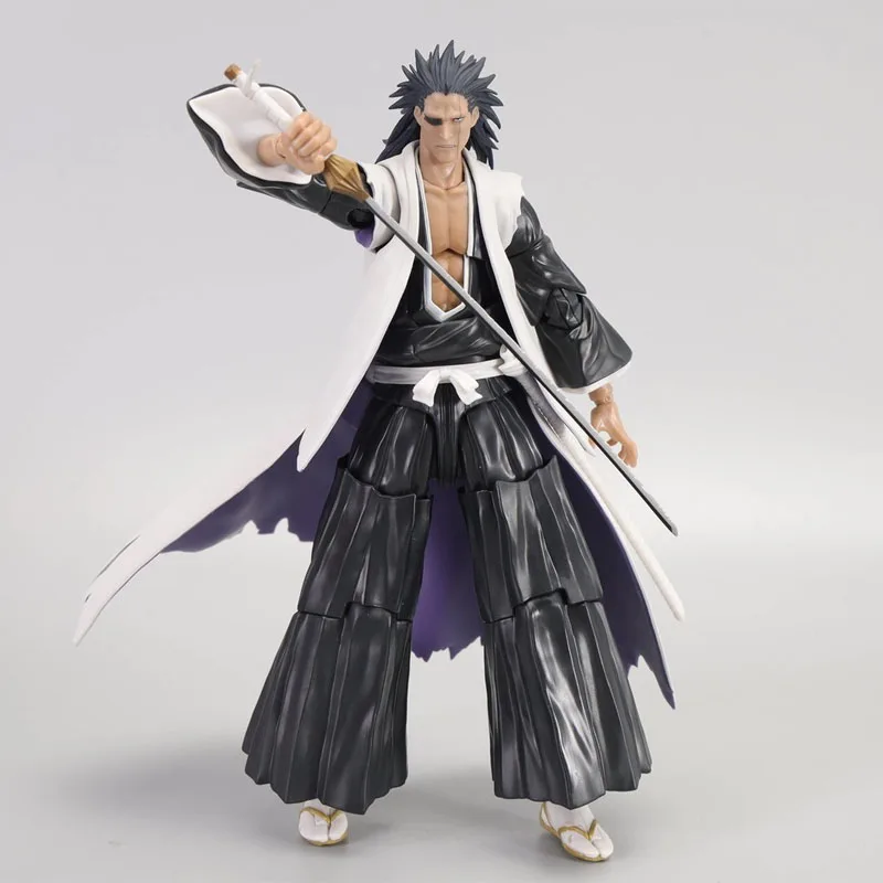 

Bandai Original SHF Anime Figure ICHIGO KURISAKI TOUSHIRO HITSUGAYA RENJI ABARAI Action Figure Toys For Boys /Girls /Kids Gift
