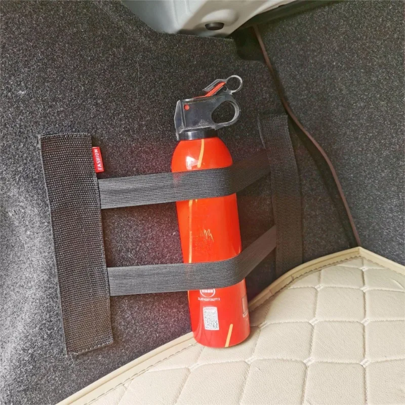 Car Trunk Storage Device Hook and Loop Fixed Straps Car Storage Fixing Strap Trunk Velcro Strap Auto Rear Racks & Accessories