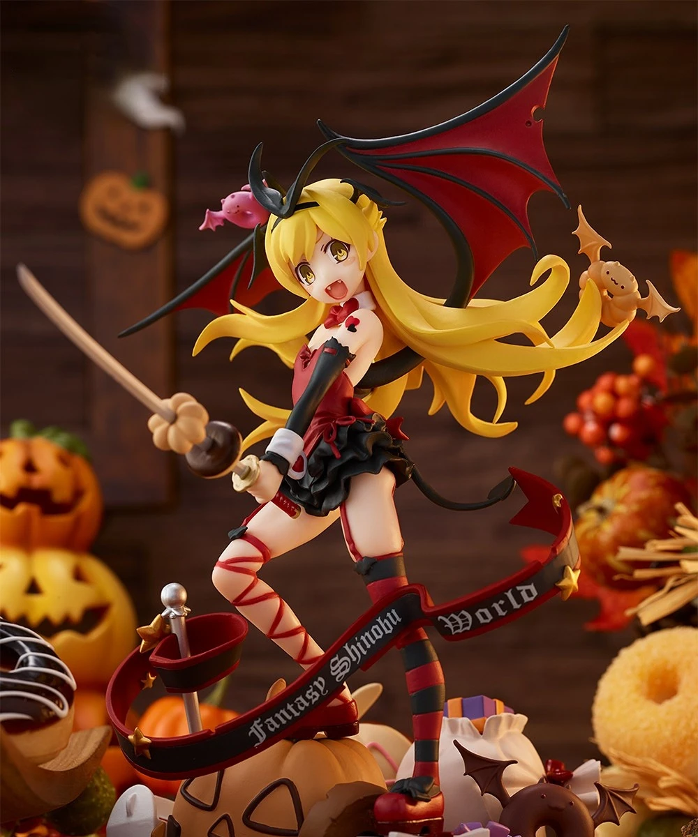 Kizumonogatari Oshino Shinobu Demon style 18cm PVC Action Figure Anime Figure Model Toys Figure Collection Doll Gift