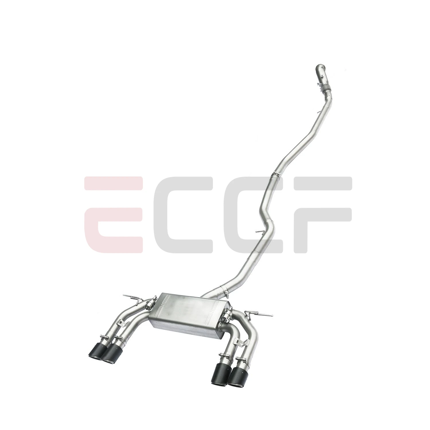 FOR BMW X5 X6 F15\16 T304 Stainless Steel Catback Exhaust Aggressive Sound Plug and Play Performance Upgrade