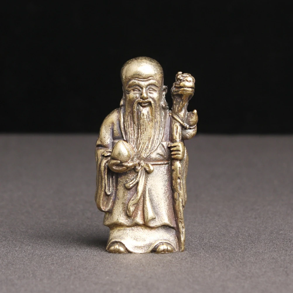 

Brass nament Household Decors Desktop Decor Delicate Statue Office Accessory Buddha Child Topper Wind Chime Hanging Decorations