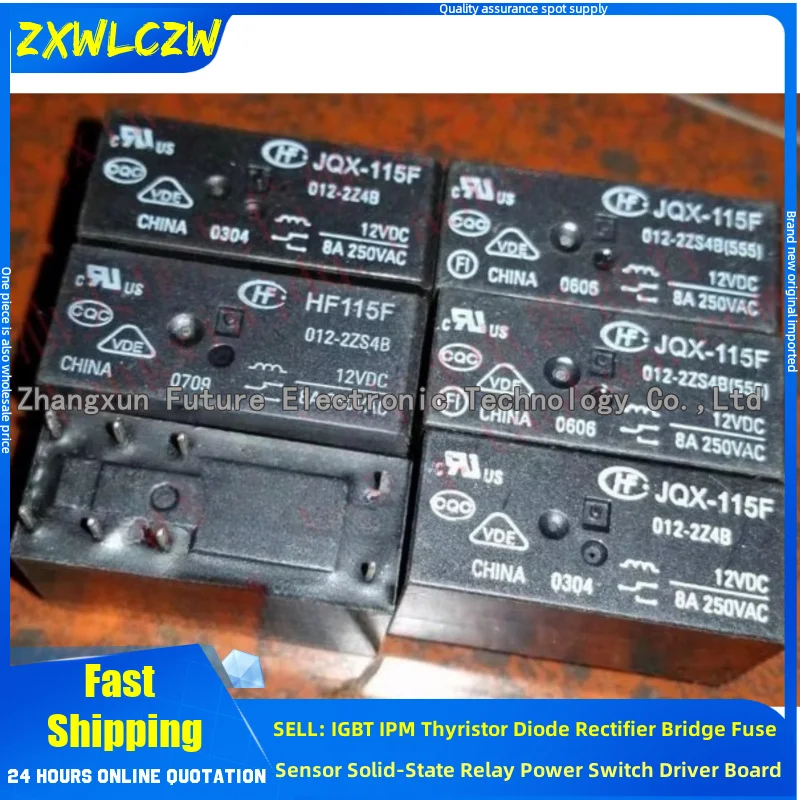 5Pcs/Lot Relay Jqx-…