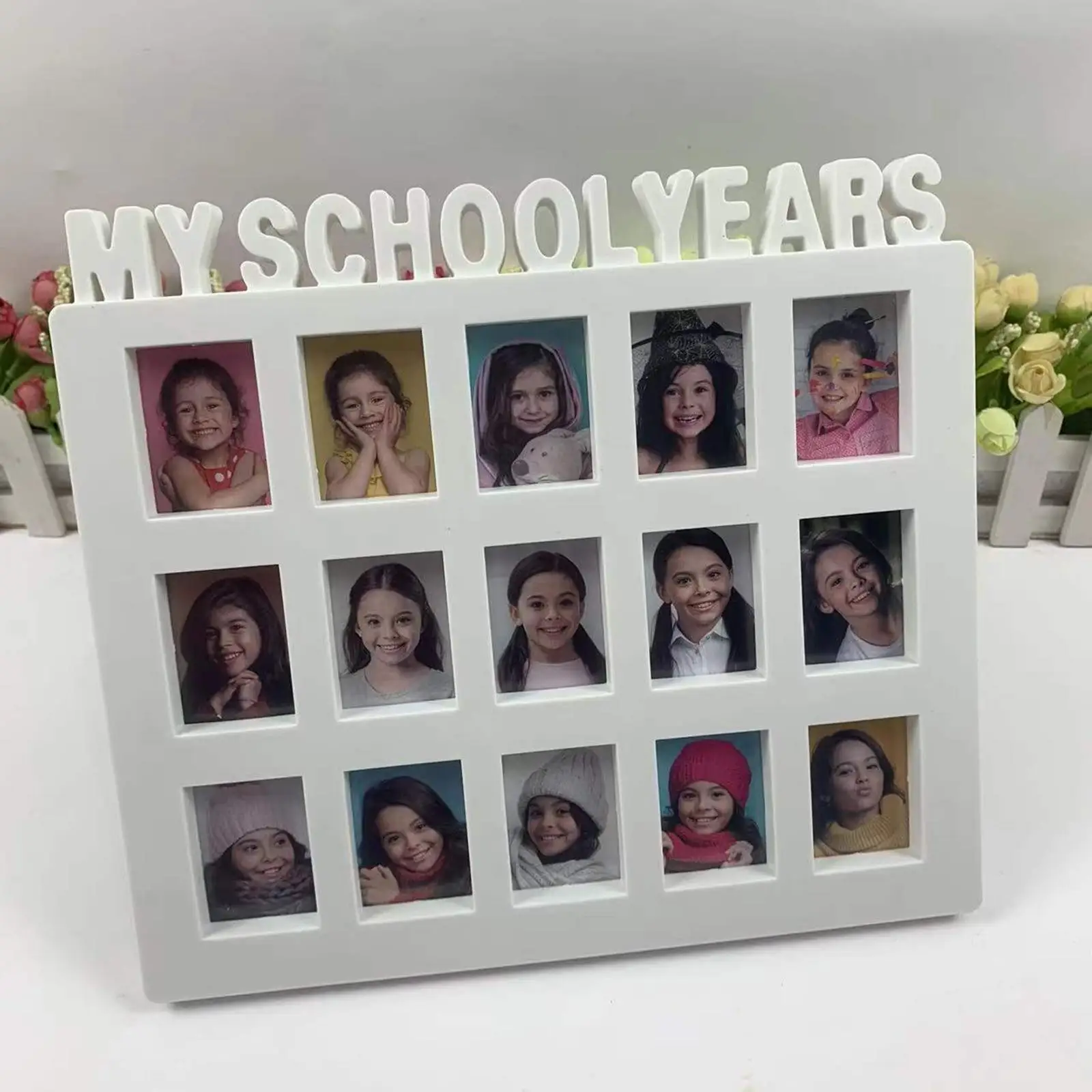 School Years Picture Frame Kindergarten to 12TH Grade Picture Frame Student Keepsake Picture Frame for Students Teens