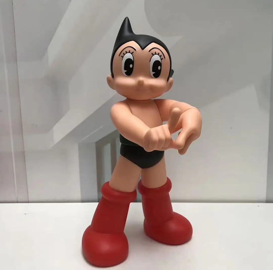 26cm Large Anime Astroboy Mighty Atom Doll Tetsuwan Atom Pvc Action Doll Statue Collection Model Toy Festival Gift