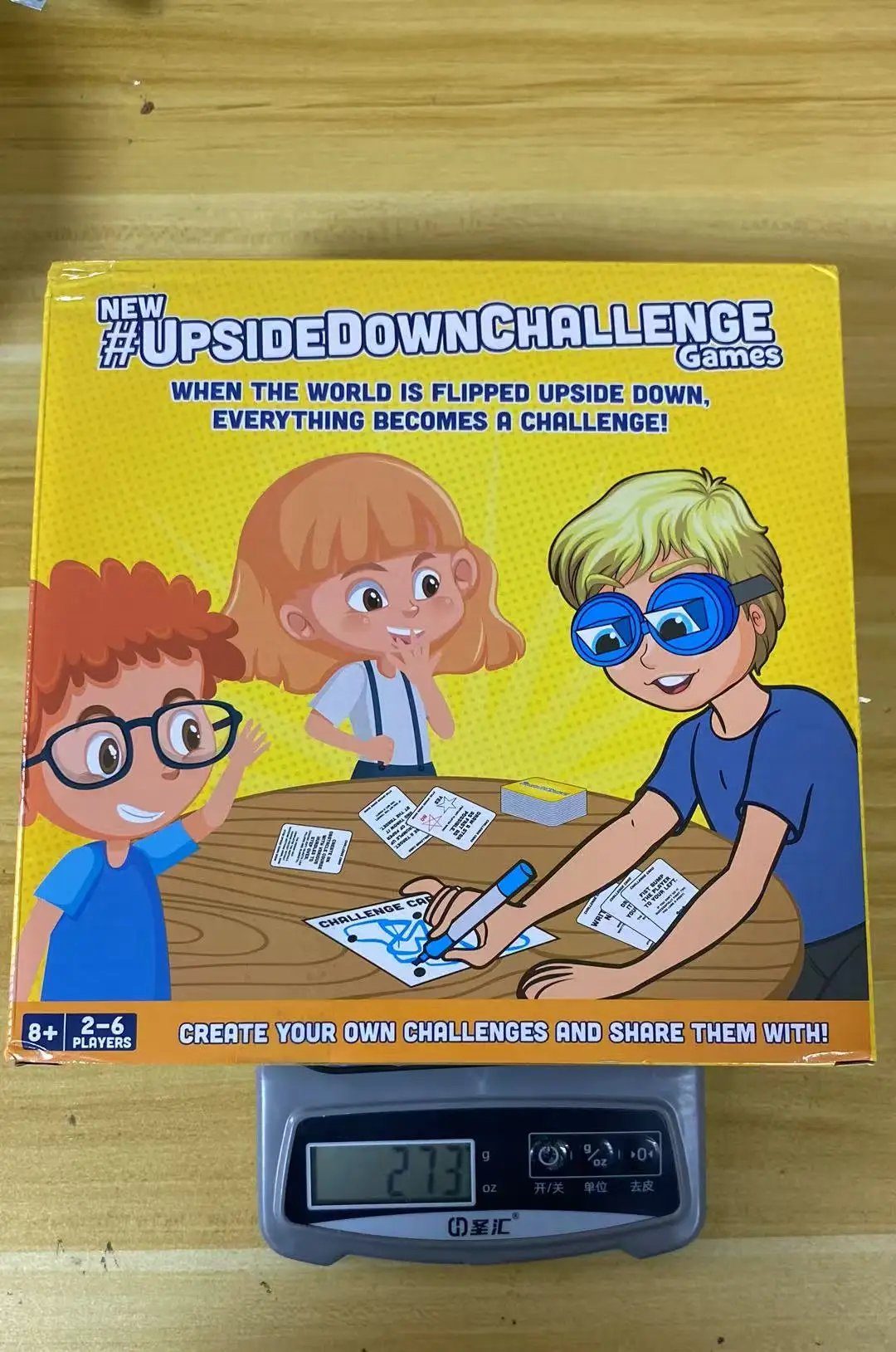 .Family Games Hilarious Game For Friends Family Game Night And Parties - Complete Fun Challenges With Upside Down Glasses