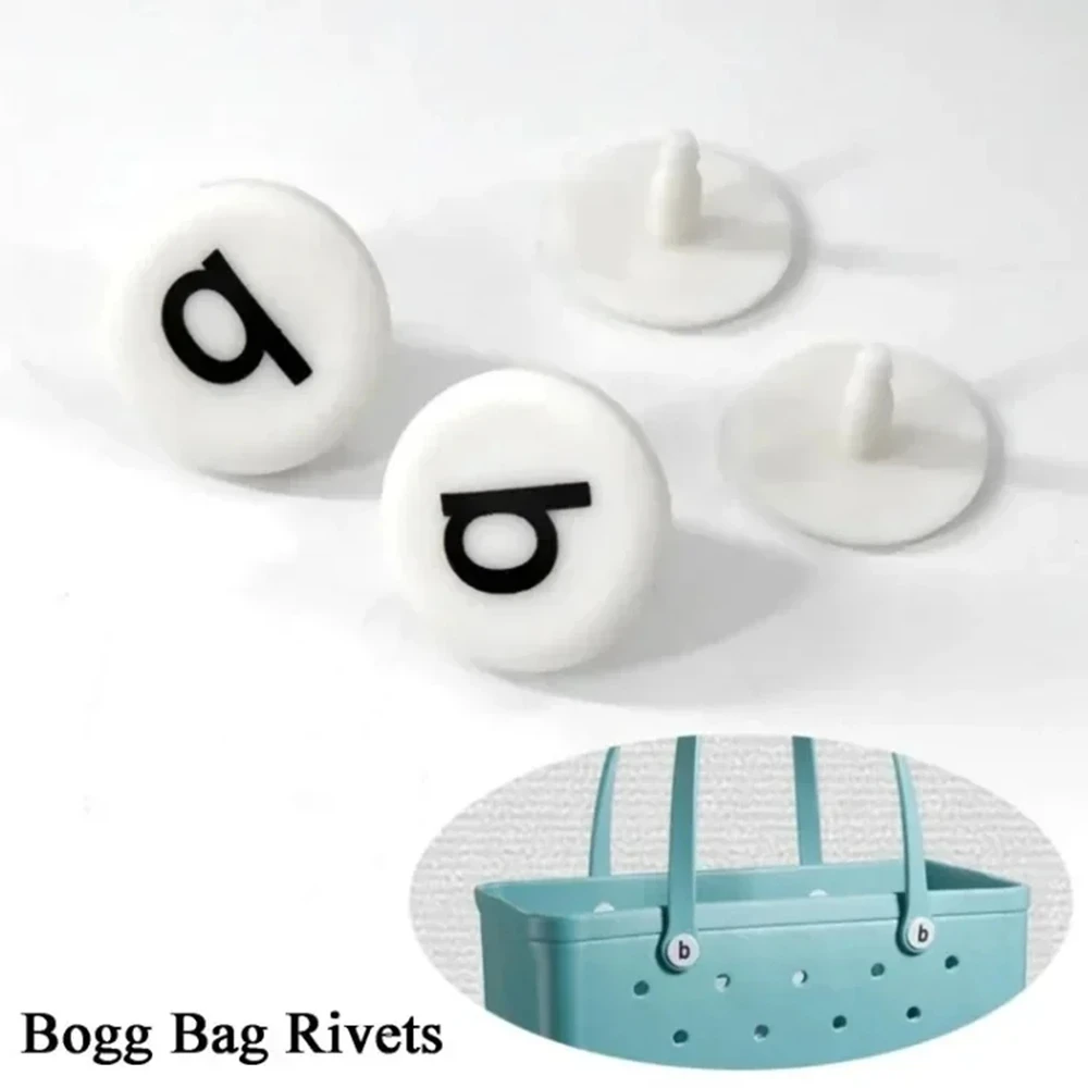 Boggs Bag Handles Replacement Rivets Large Capacity Beach Storage Basket Plastic Buttons Rubber Boggs Buckles Repair Accessories