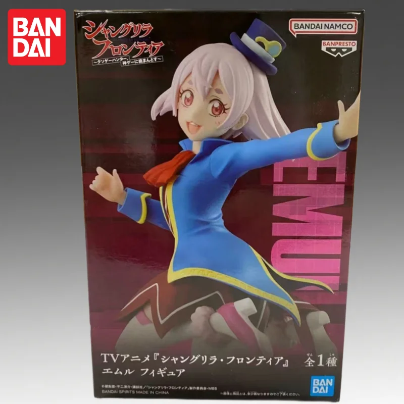 En Stock Bandai Original Banpresto Shangri La Frontier Aimer figura de acción modelo muñeca nuevo en caja personajes de Anime garaje