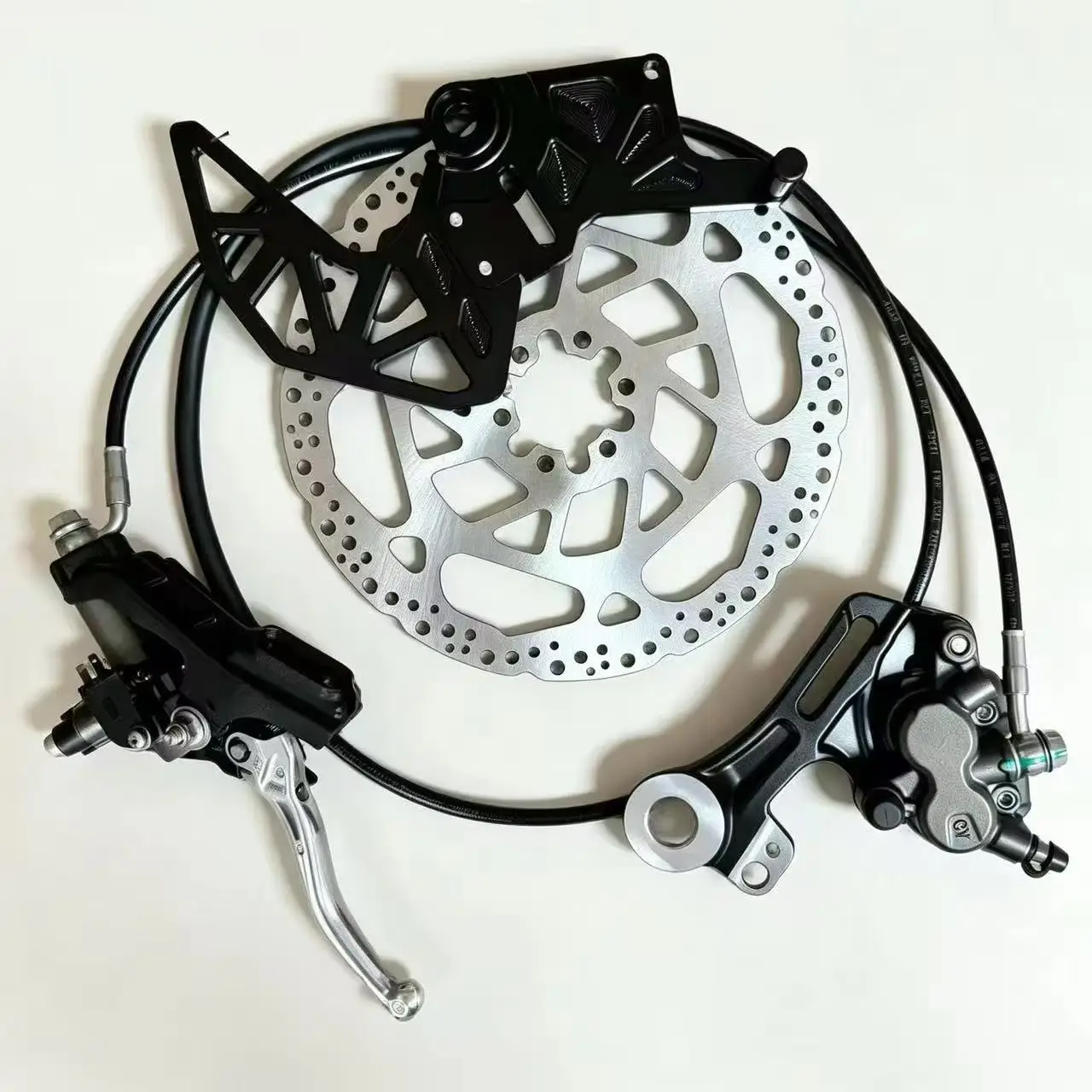 Sur-Ron Light Bee LBX Talaria MX3 MX4 Ultra Bee Conversion Parts Supermotor Ultra Bee Rear Brake Caliper Kit Disc Bracket