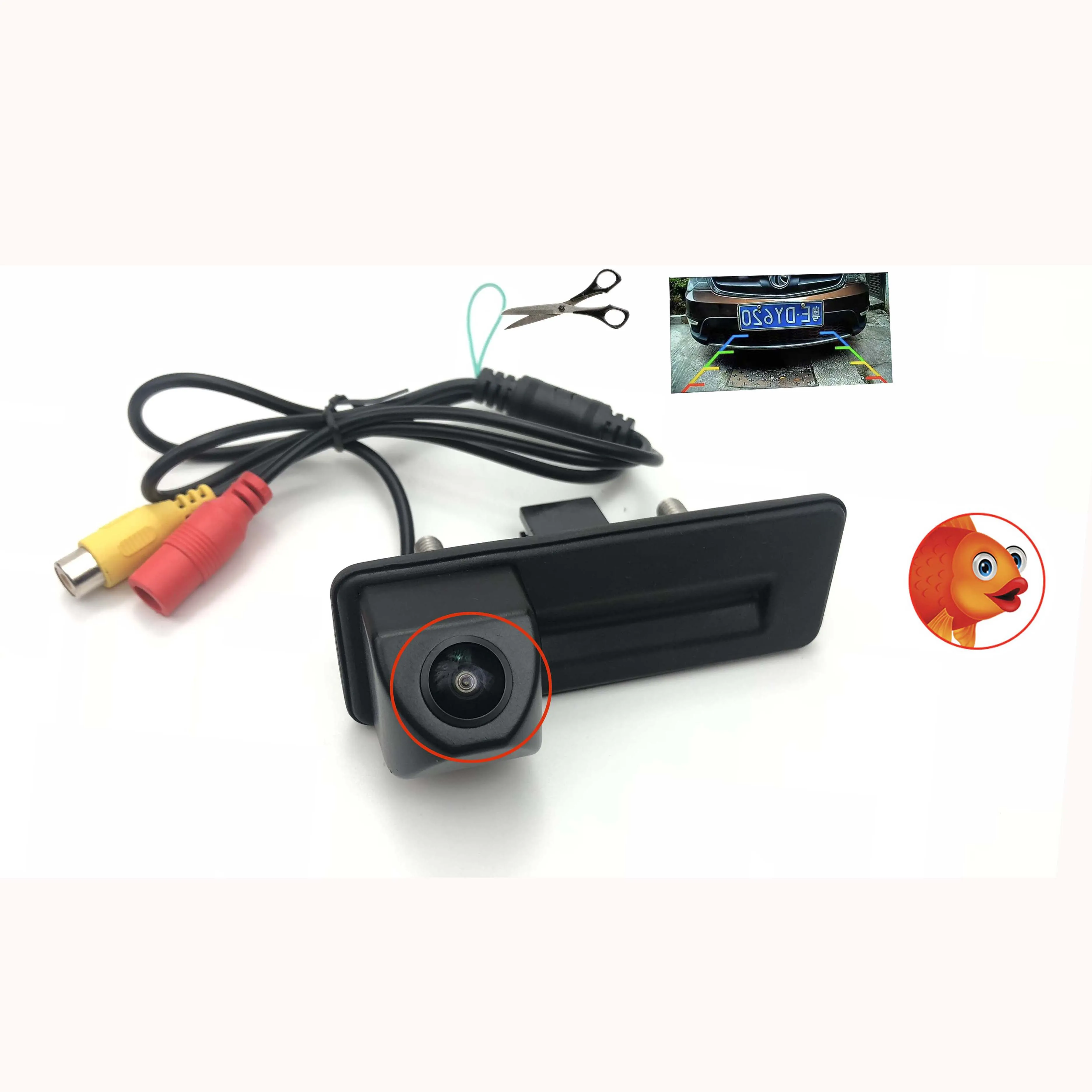 JIAYITIAN Trunk Handle Camera For VW Polo Sedan VW Vento 2010 2011 2012 2013 2014 2015 CCD HD Rear View Parking backup Camera