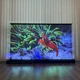 WUPRO Elektrische Projektorleinwand 84 Zoll - Graue Kristall Leinwand 4K HD