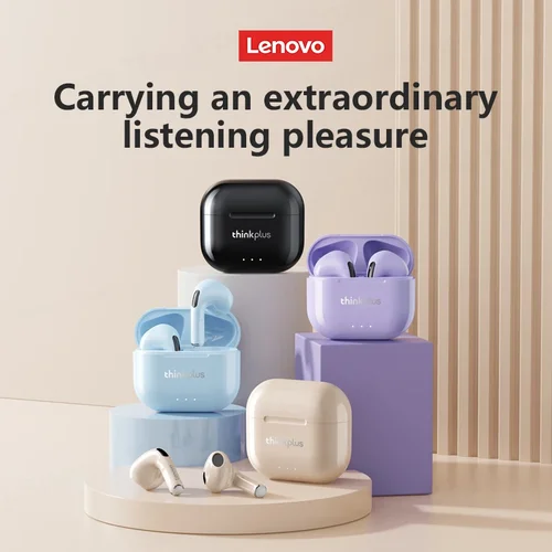 Imagen 2 del producto Choice Lenovo LP40 Plus auriculares inalámbricos Bluetooth V5.3 auriculares deportivos para juegos de baja latencia Mini auriculares ligeros