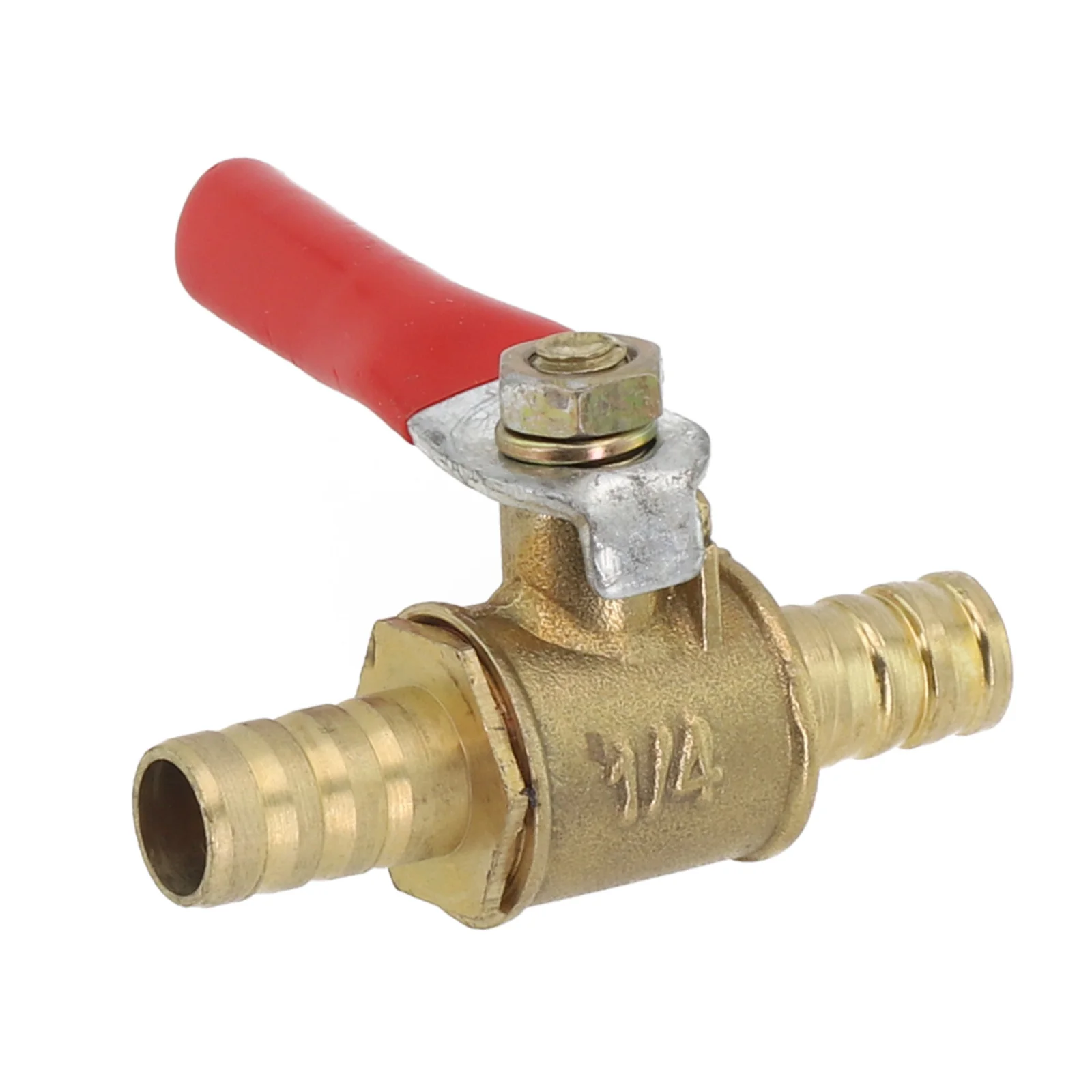 1PC In-Line Fuel Tap Brass 8mm Motorcycle Tractor For Quad Lawn Mower Pump Water Oil Air Fuel Line Ball Valve Pipe Fittings