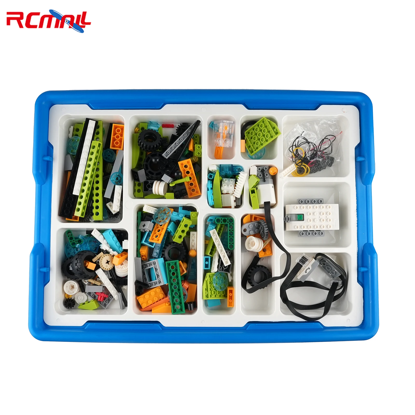 

Комплект электронных образовательных кирпичей PF 45300 Программируемый робот DIY Высокотехнологичные строительные блоки для We.do2.0