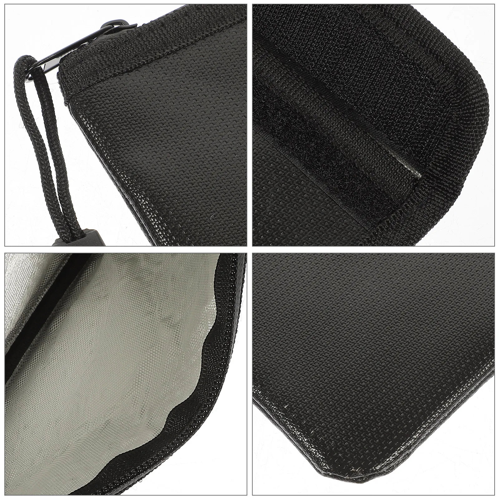 

2Pcs Teacher Student Fireproof File Pouches Water Resistant Document Holders Zippered Pouches Organizer