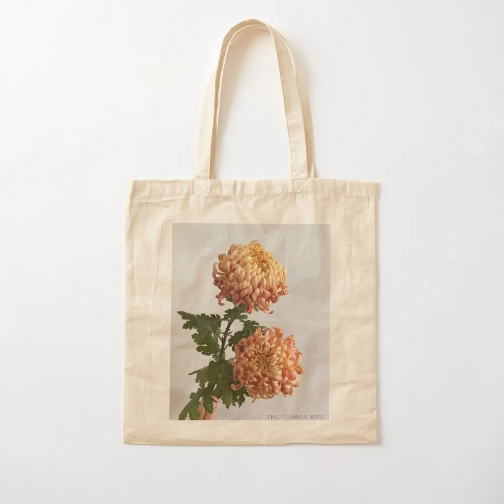 

River City Chrysanthemums The Flower Wife Tote Bag