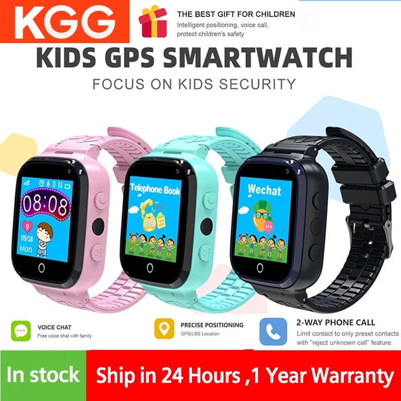 New Kids Smart Watch GPS Tracker SOS Monitor LBS Position Phone Baby Watch IOS Android PK Q50 Q12 S9 Q90 Children SmartWatch