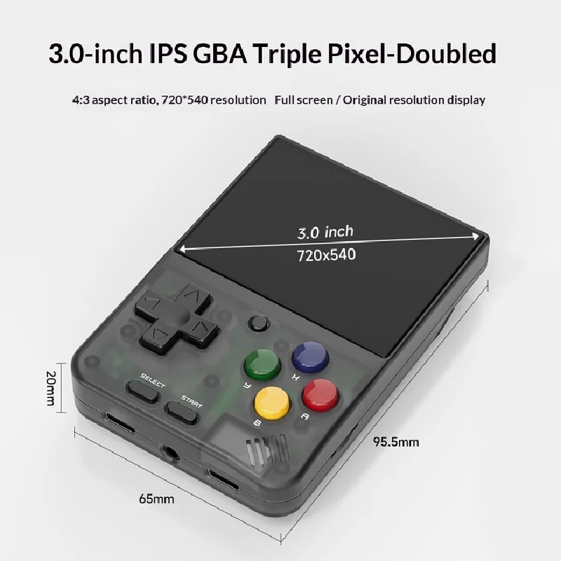 Handheld Gaming Consoles A10mini V4 Retro Game Player 3.0 Inch Ips Screen Portable Pocket Device Support Gba Games Gift For Men