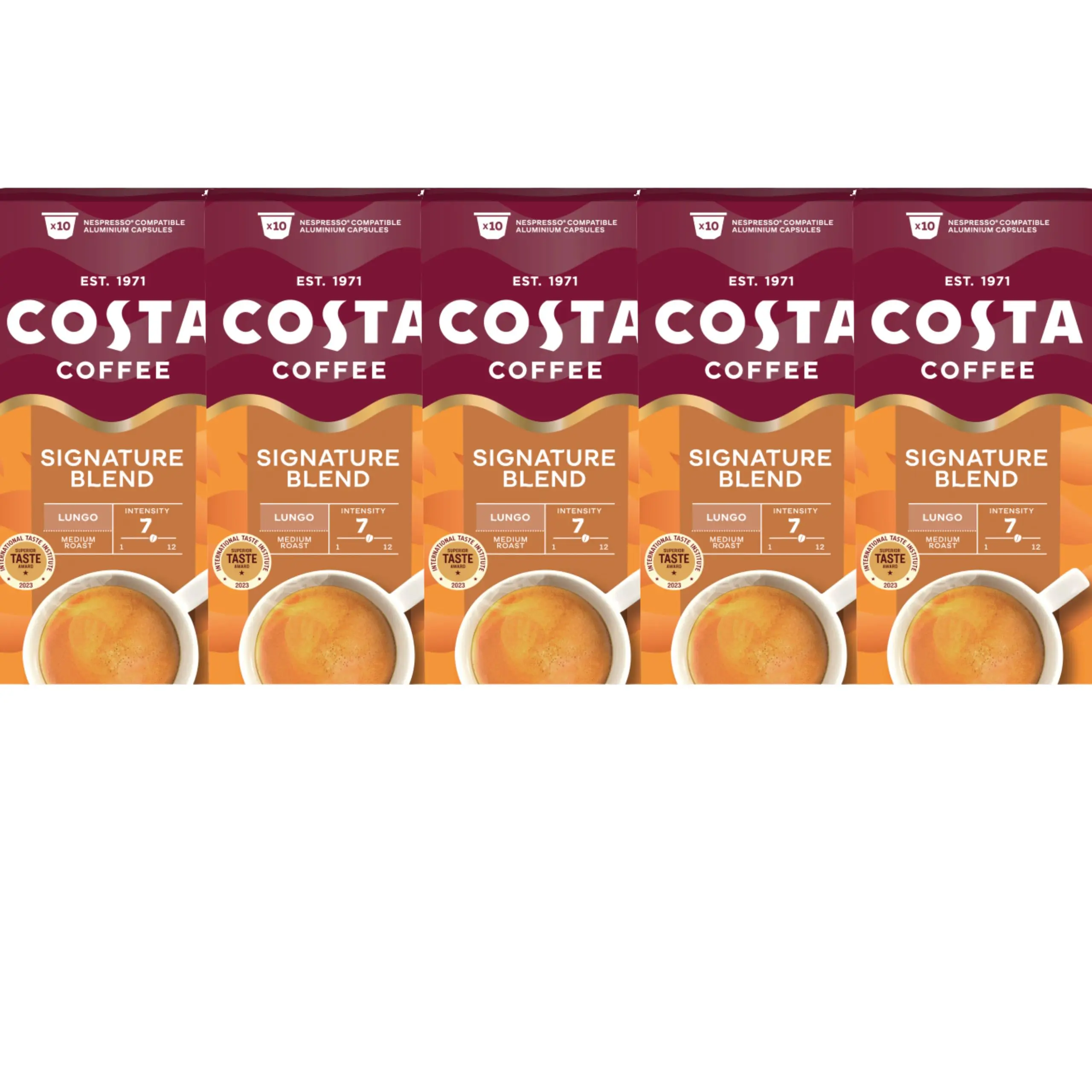 Zestaw Kapsułki Costa Signature Blend Lungo 5*10