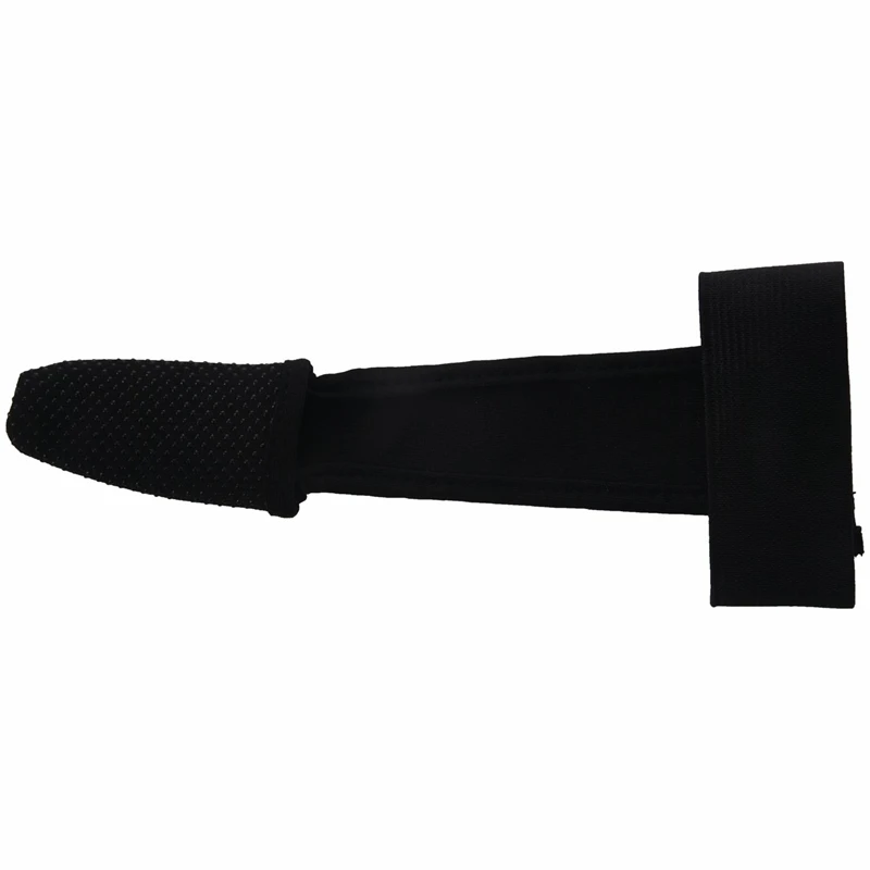 2X صب قفاز الاصبع كشك حامي البحر يطير الكارب الصيد الأسود