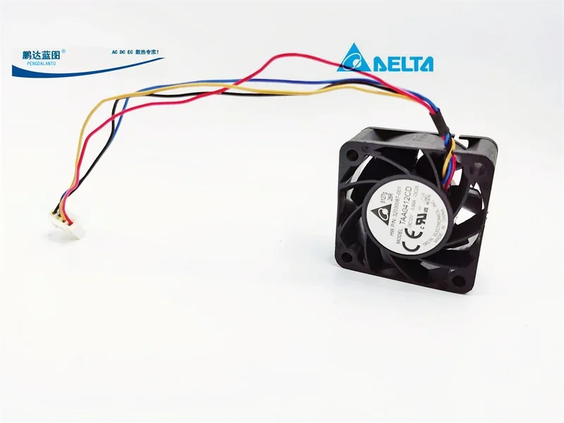 Brand new TAA0412CD 4020 12V 0.6A four-wire PWM temperature control large air volume 4CM cooling fan40*40*20MM