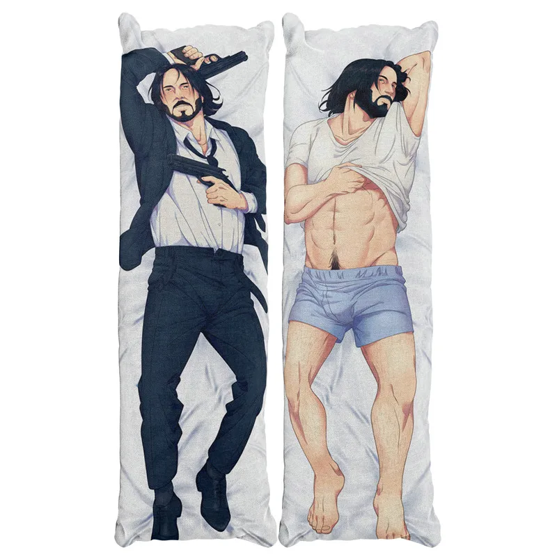 

Aertemisi Keanu Reeves John Wick Body Pillow Case Cover Anime Dakimakura Pillowcase