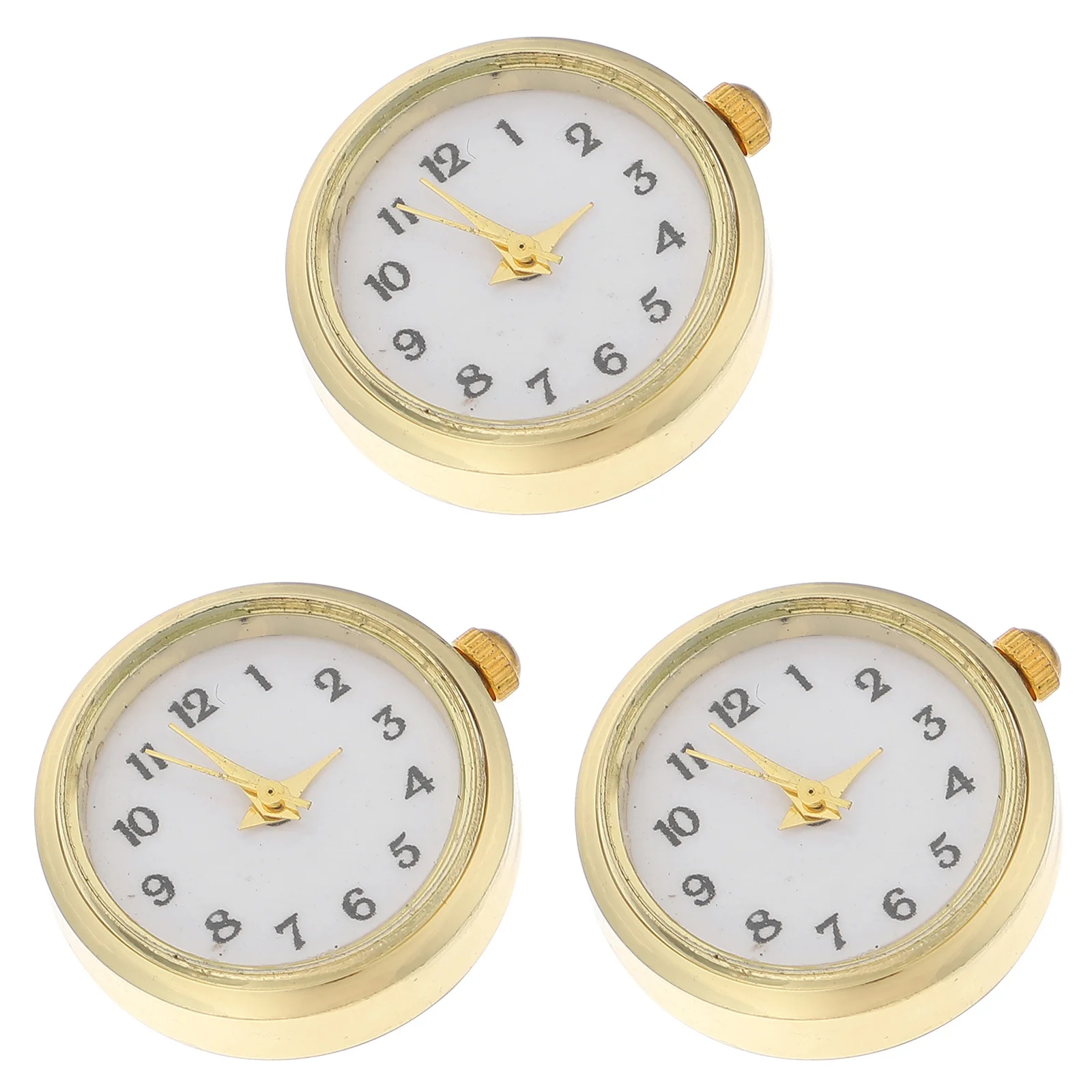 

3Pcs Handcrafted Watch DIY Durable Smooth Cloth Strap Wrist Watch Accessories DIY Craft Supplies