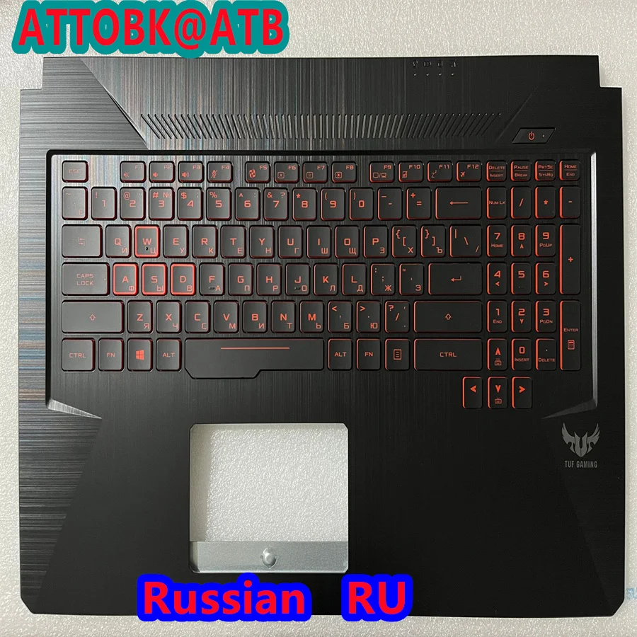 Russian/Spanish/Latin/US Laptop Keyboard For ASUS TUF FX705D FX705DD FX705DU FX705DT FX705 FX705GM FX705DT RGB Backlight C Shell