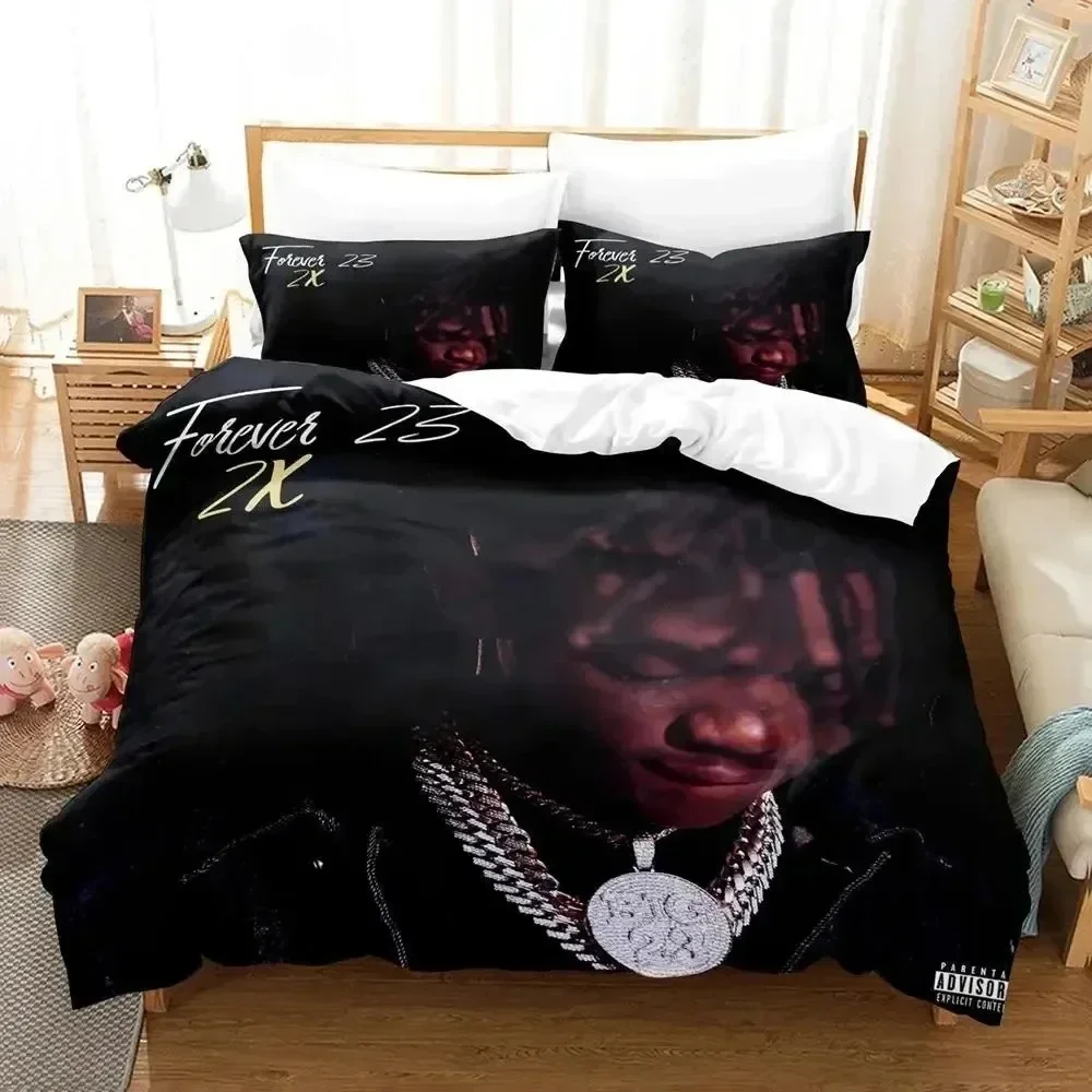 RIP Jaydayoungan Rapper Bedding Set Printed With Pillowcase Bed Duvet Cover Soft Single Double Queen Super King Size Kids Adult