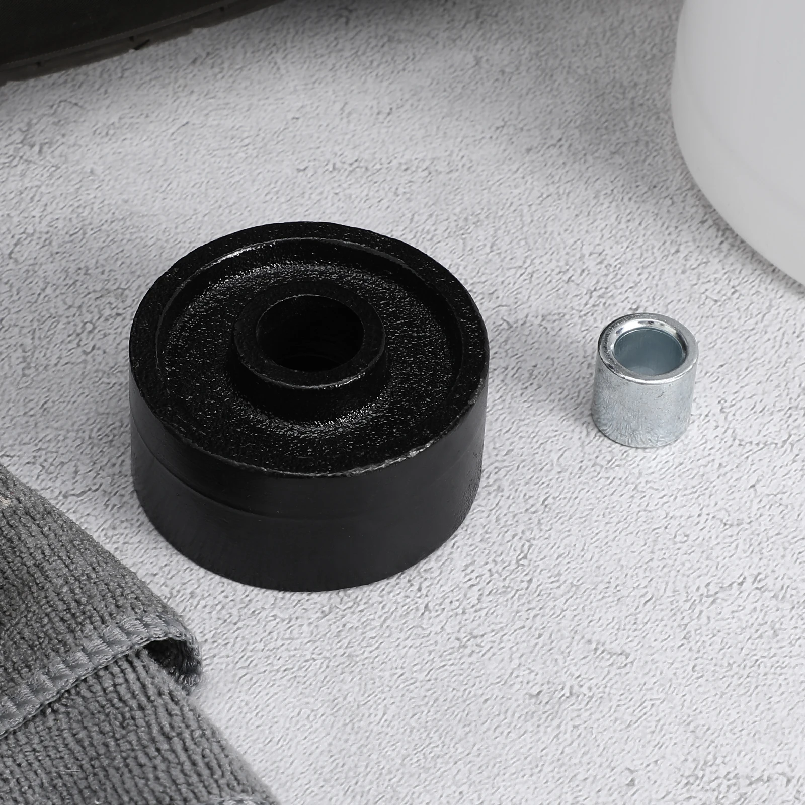 

Steel Swivel Front Wheel Hydraulic Jack Replacement Easy Assembly Durable Trailer Jack Wheel Accessory Trailer Wheels