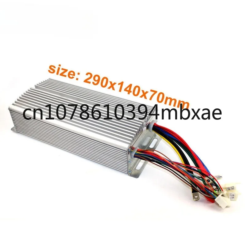 60V 2200W Electric Brushless Geared DC Motor Controller For Pedicab Heavy Carry Cargo Trike