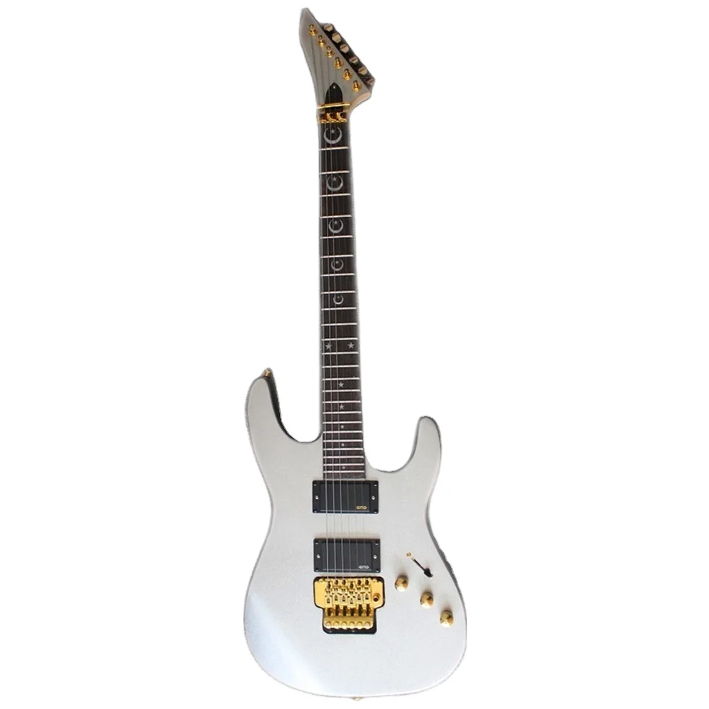 

STLF Weifang 6 String Floyd Rose Tremolo Silver Colour Electric Guitar