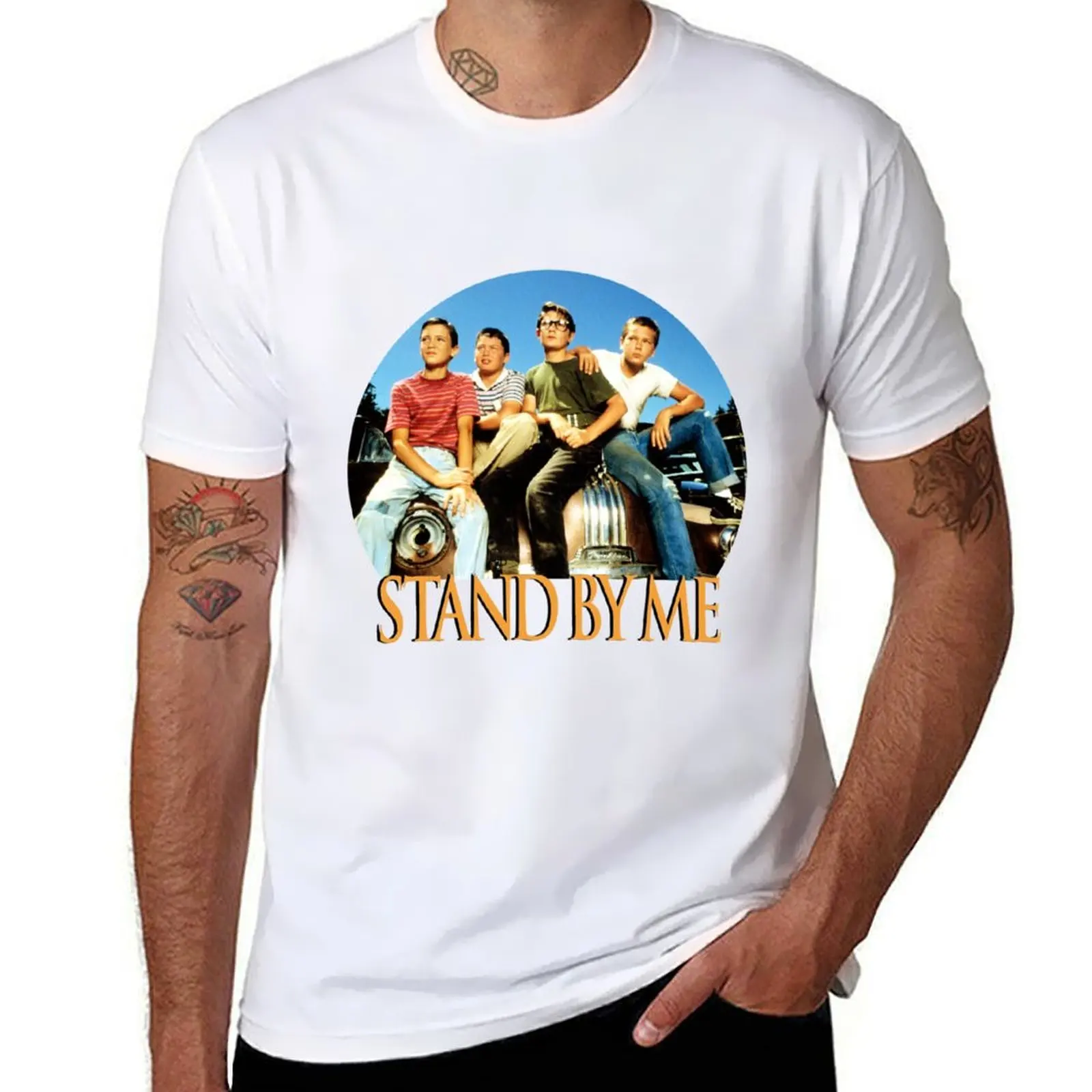 

we will stand by me T-Shirt t shirts for man slim fit cotton t shirt man T-Shirt