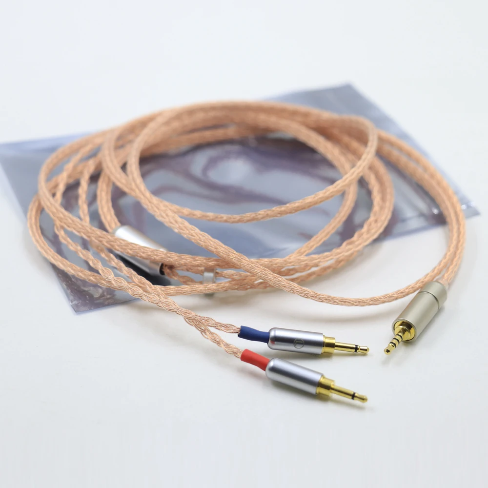 16 Core เดี่ยวคริสตัลทองแดงสายหูฟังสําหรับ Sonus Faber PRYMA Sivga Oriole SV021 1 เพิ่มเติม H1707 Monolith M1060C