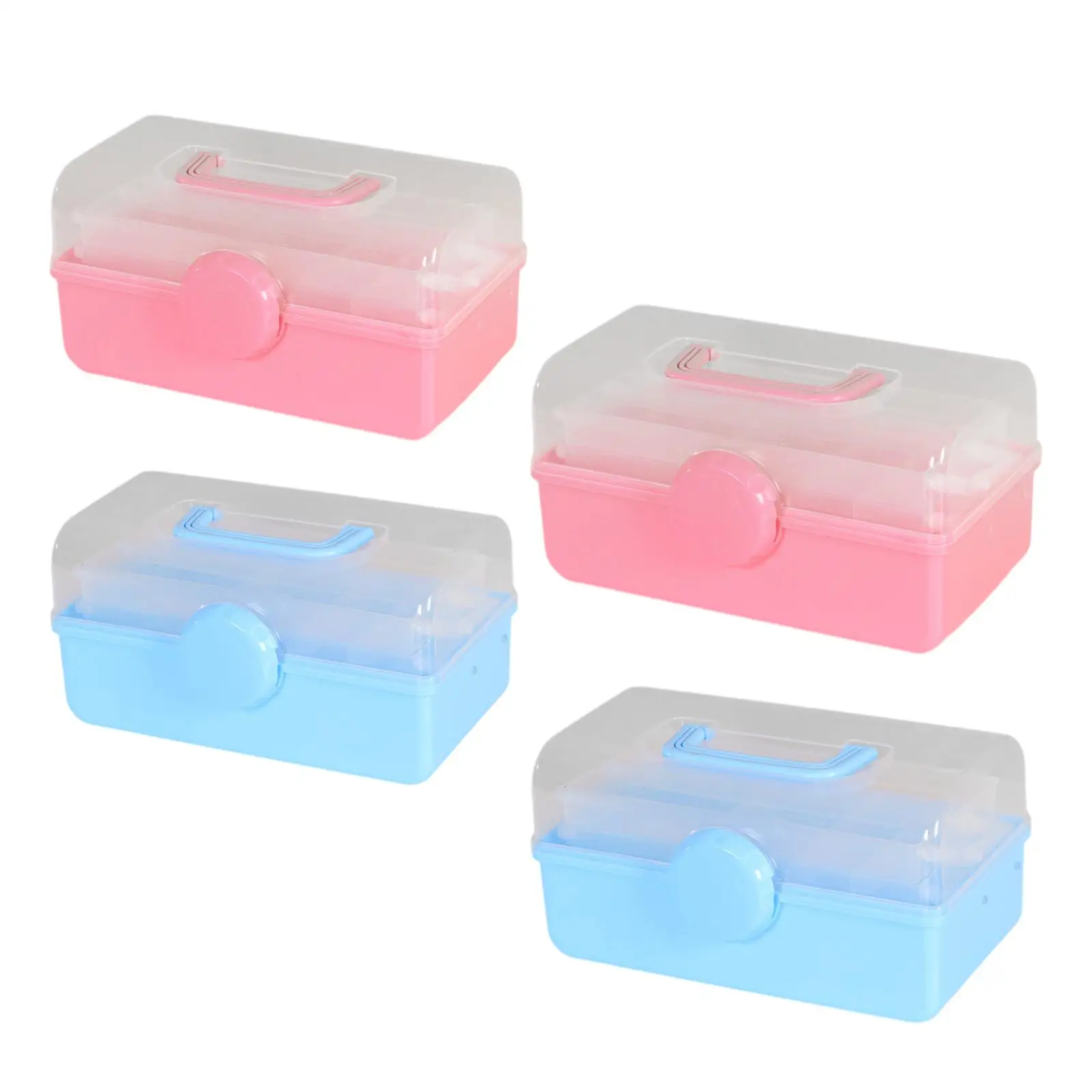 

3 Layer Storage Box Sewing Supplies Organizer Multipurpose Organizer for Nails Making Sets Art Supplies Birthday Gifts