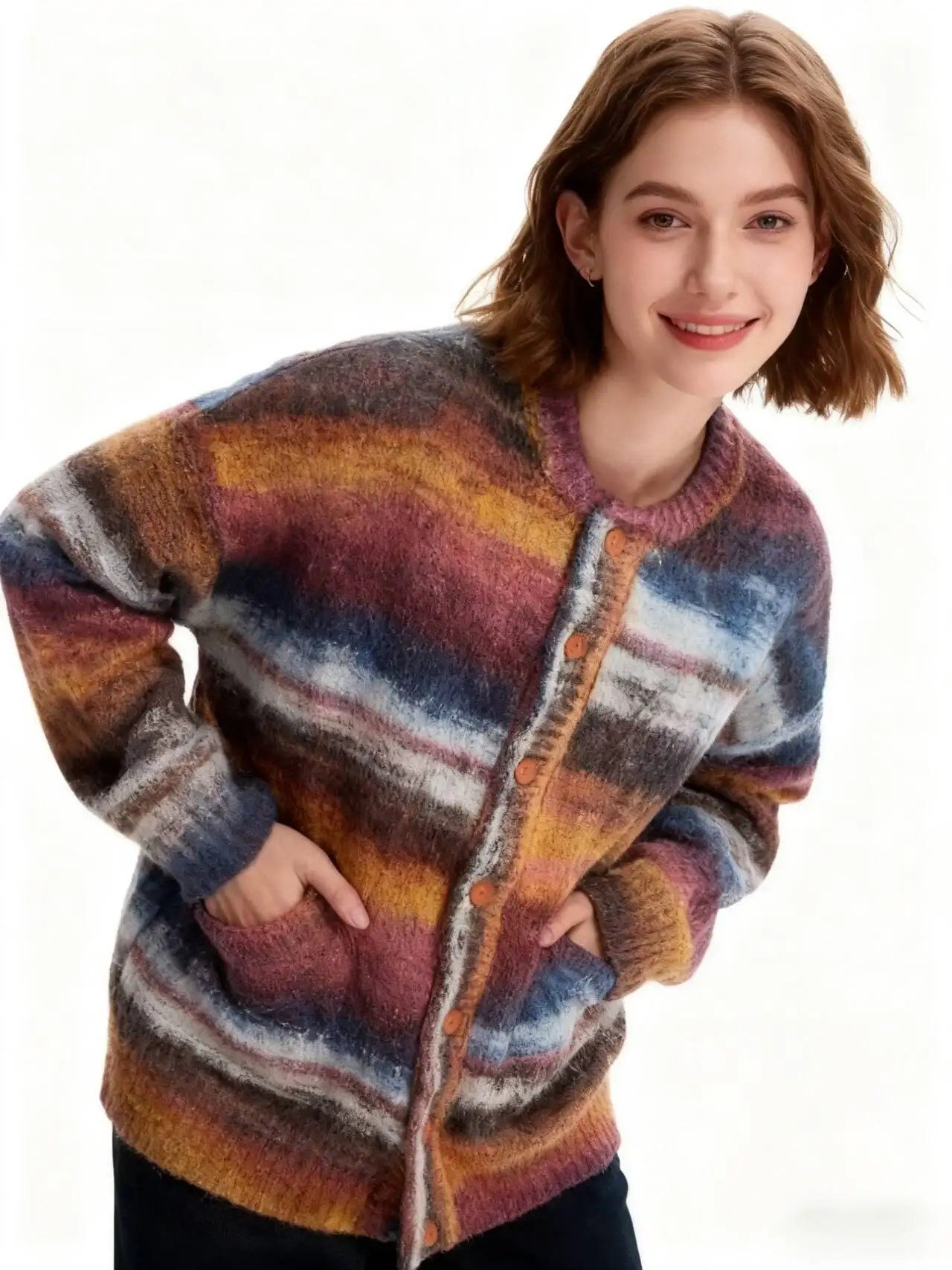 

Свитера Джемперы Кардиганы Женские двойные молнии Панк Необработанный край Проблемный вид Концертный шик Альтернативный рок Попусковые стройные праздники